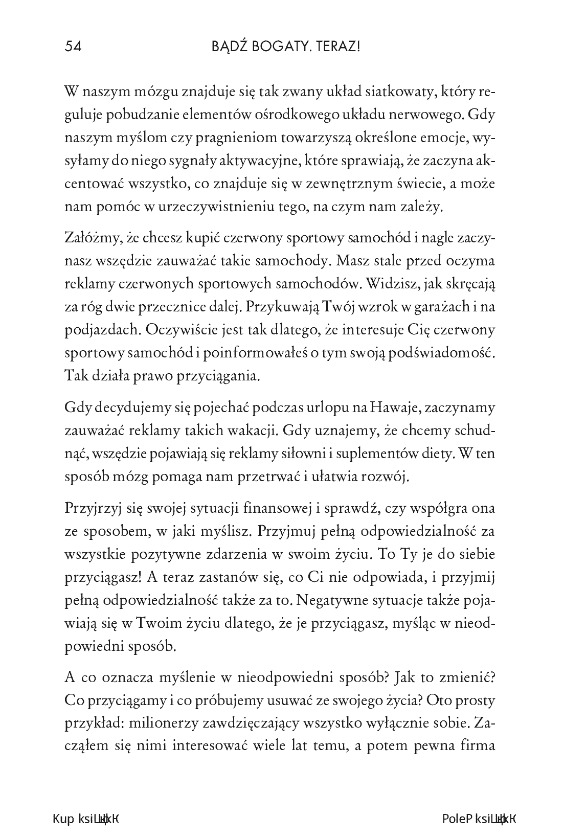 Fragment „Bądź bogaty. Teraz! Zarabiaj więcej, szybciej i łatwiej niż kiedykolwiek wcześniej” — strona 20 z 30