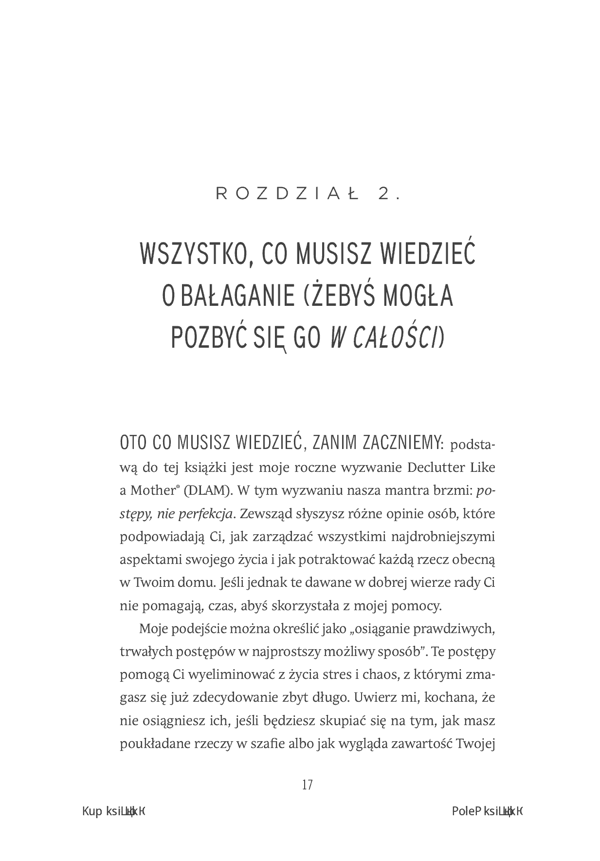Fragment „Bałagan pod kontrolą. Jak odzyskać przestrzeń w swoim domu” — strona 7 z 30
