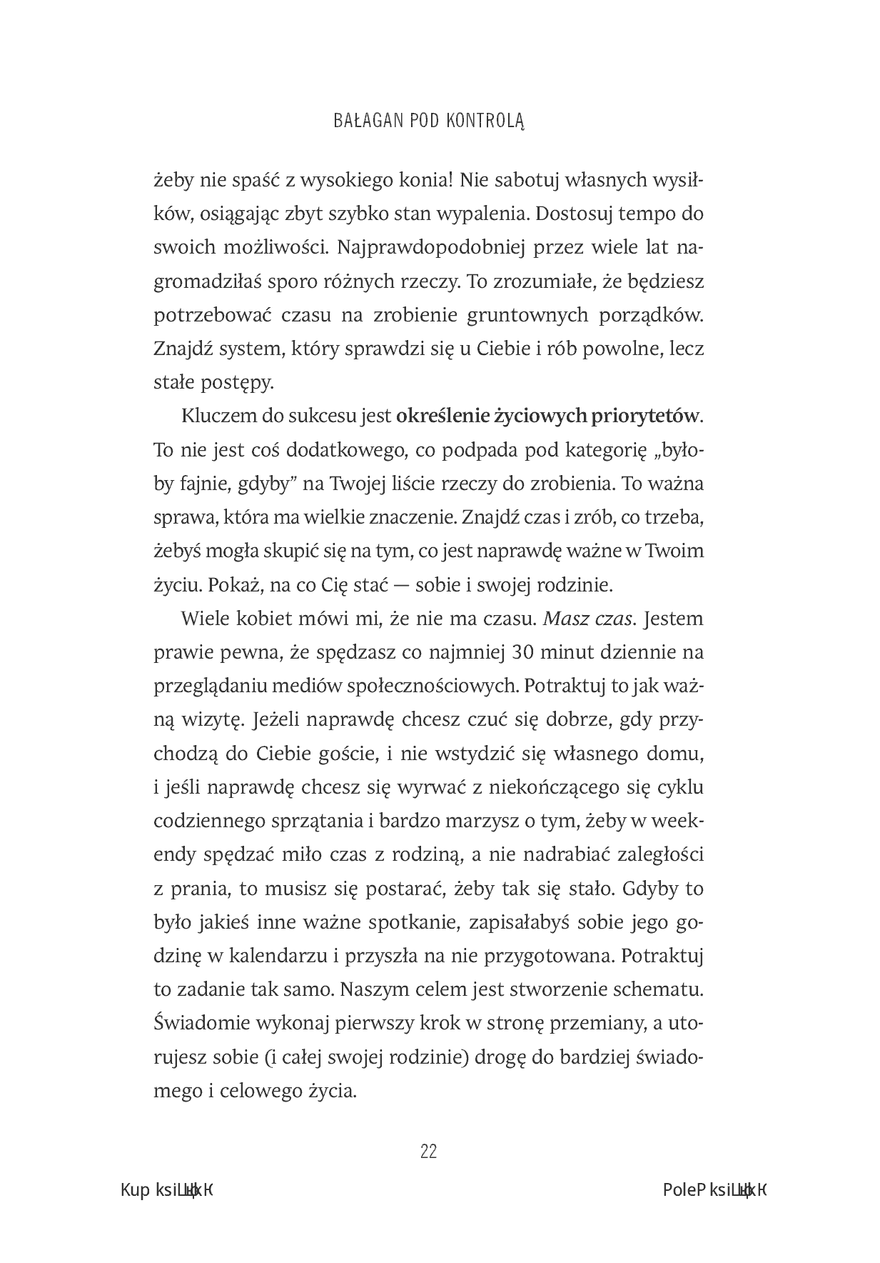 Fragment „Bałagan pod kontrolą. Jak odzyskać przestrzeń w swoim domu” — strona 12 z 30