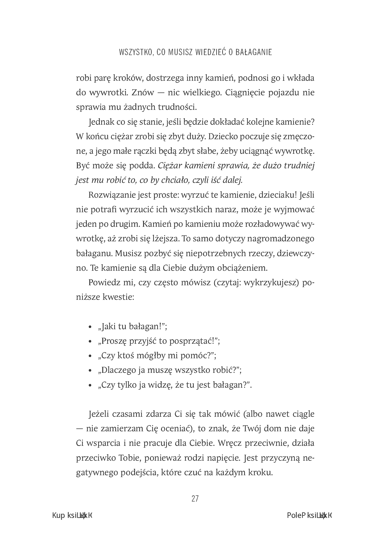 Fragment „Bałagan pod kontrolą. Jak odzyskać przestrzeń w swoim domu” — strona 17 z 30