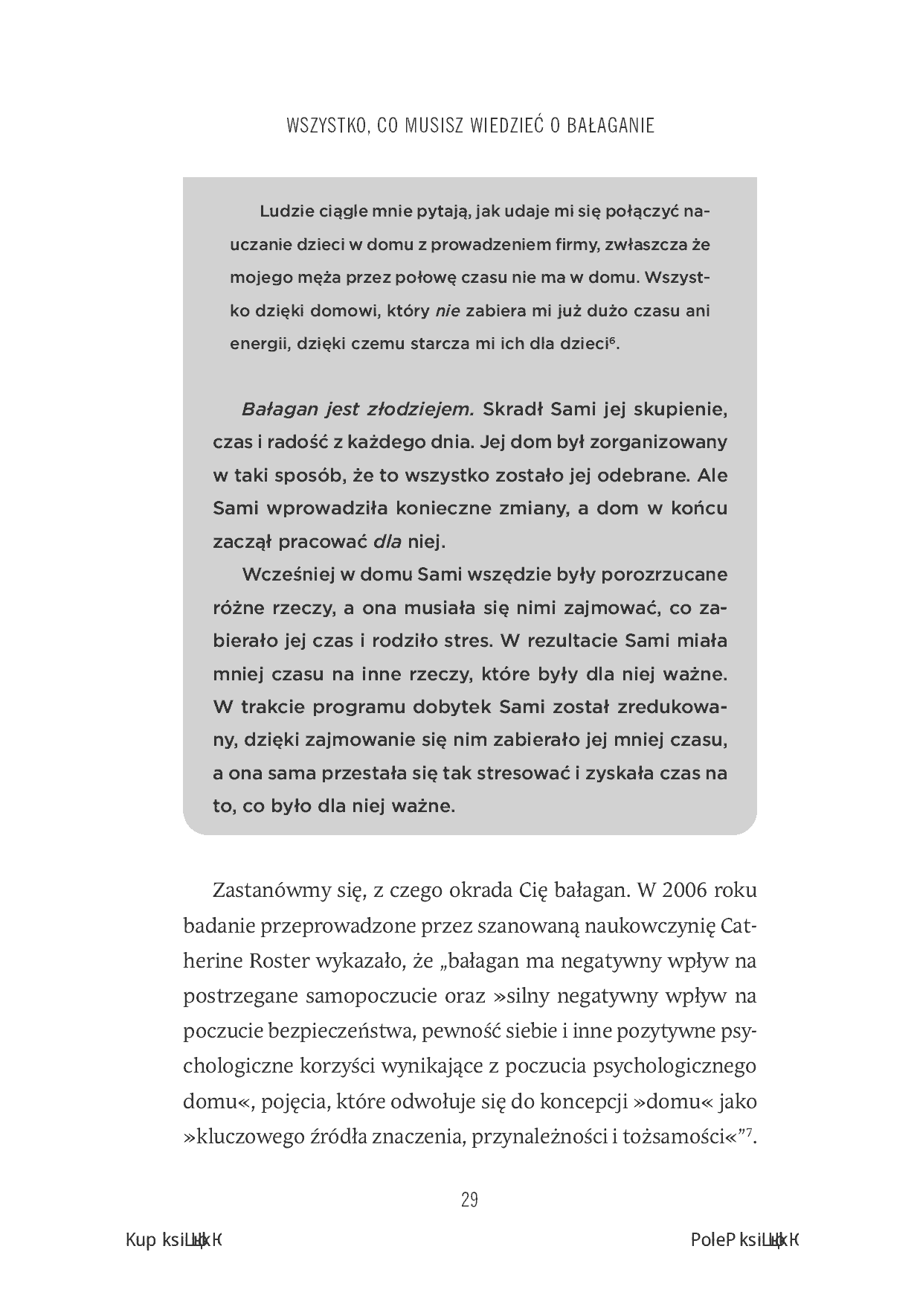 Fragment „Bałagan pod kontrolą. Jak odzyskać przestrzeń w swoim domu” — strona 19 z 30