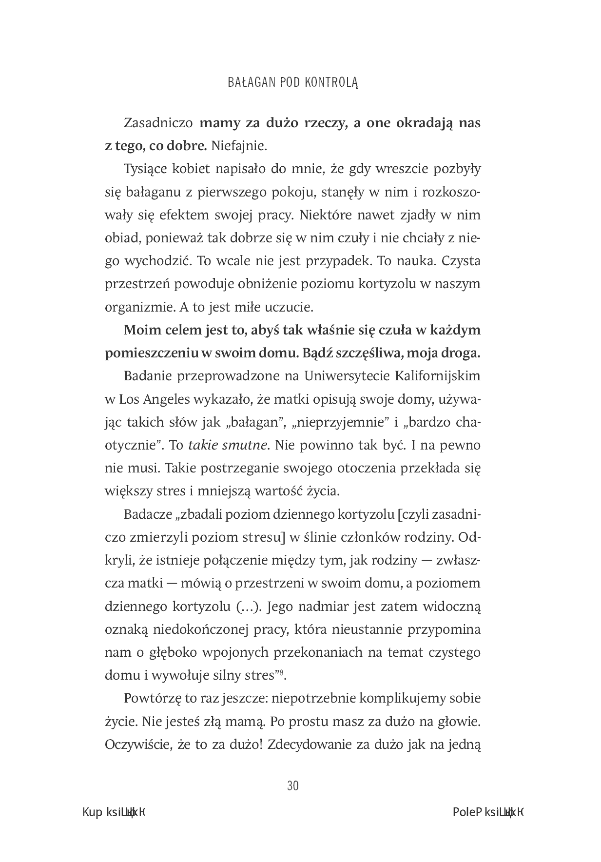 Fragment „Bałagan pod kontrolą. Jak odzyskać przestrzeń w swoim domu” — strona 20 z 30