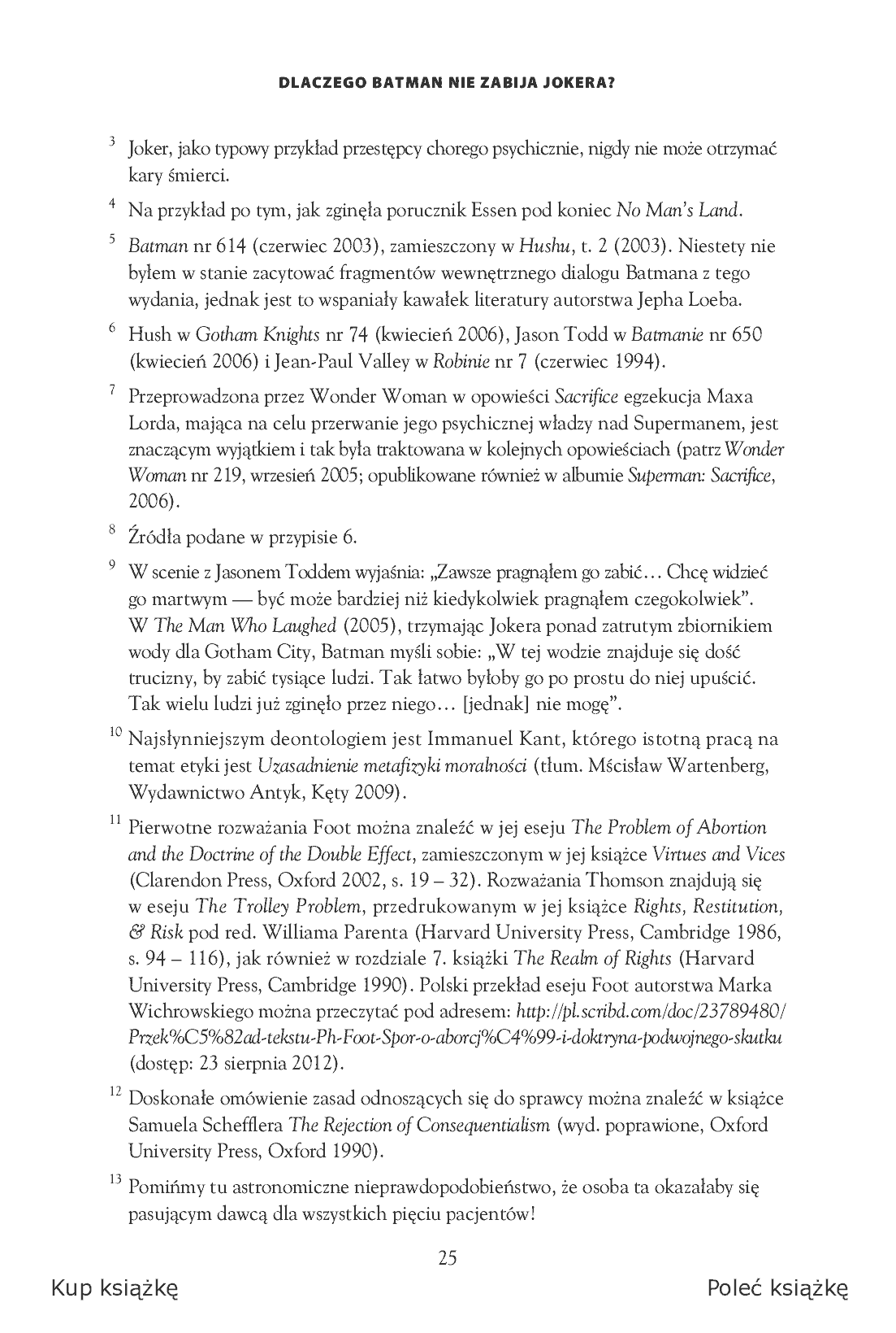 Fragment „Batman i filozofia. Mroczny rycerz nareszcie bez maski” — strona 17 z 21