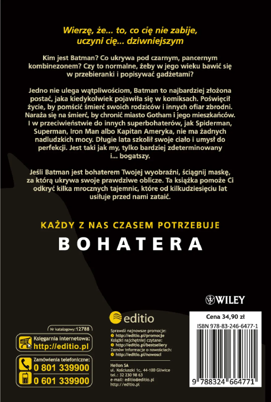 Fragment „Batman i filozofia. Mroczny rycerz nareszcie bez maski” — strona 21 z 21