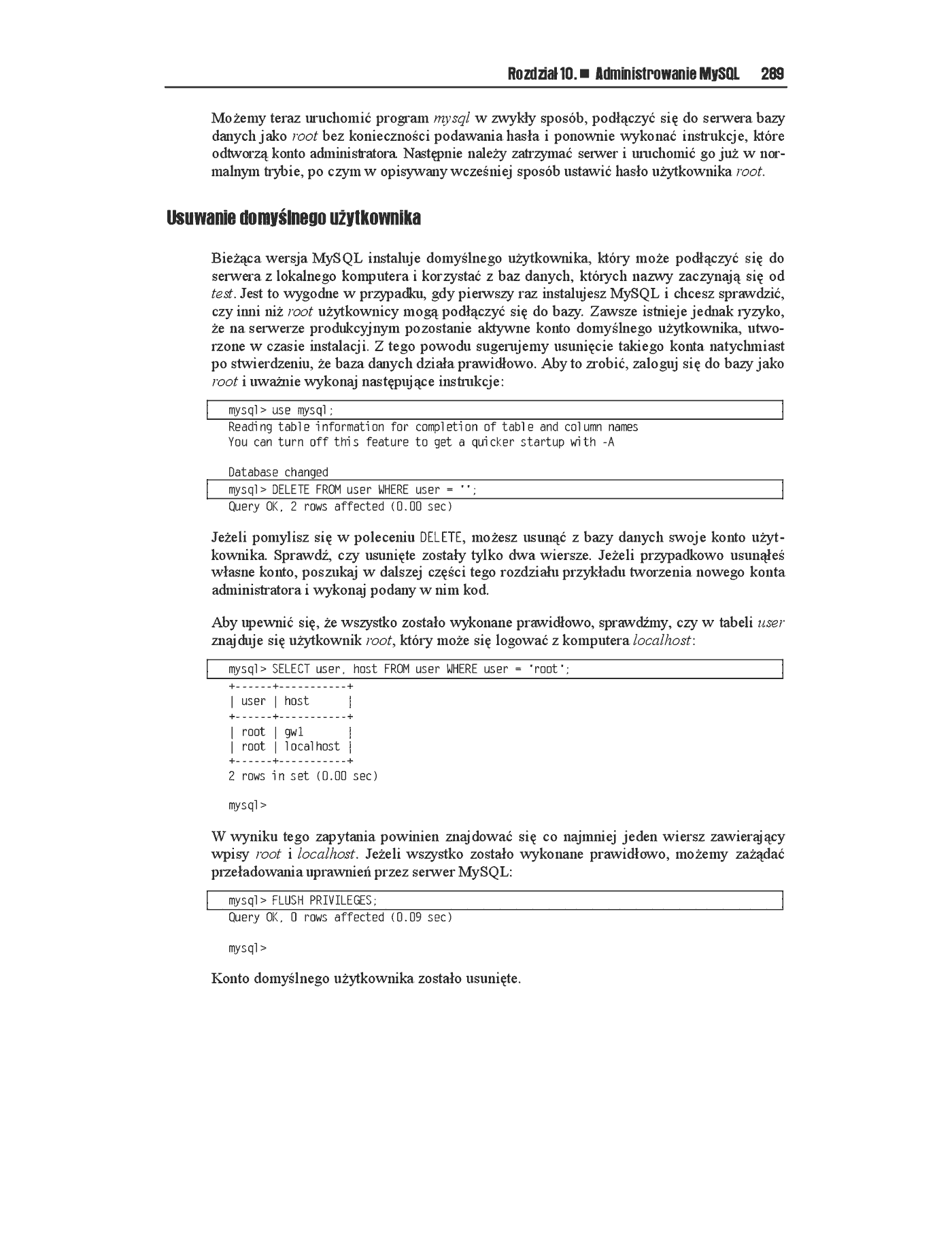 Fragment „Bazy danych i MySQL. Od podstaw” — strona 19 z 30