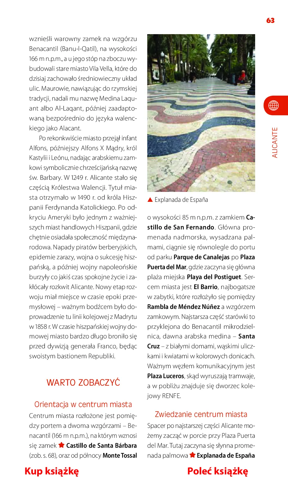 Fragment „Alicante i Costa Blanca. Travelbook. Wydanie 1” — strona 9 z 23