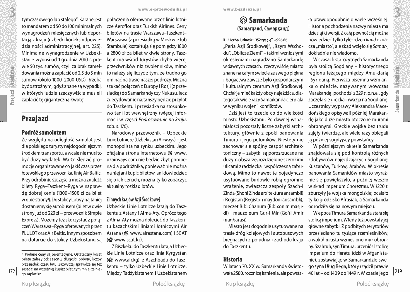 Fragment „Azja Środkowa. Kazachstan, Uzbekistan, Kirgistan, Tadżykistan, Turkmenistan. Wydanie 1” — strona 7 z 11