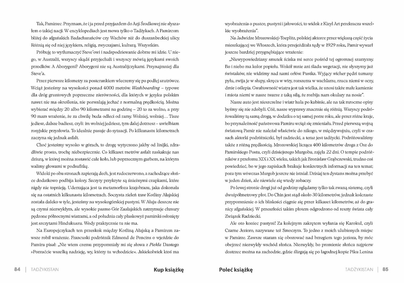 Fragment „Zjadłem Marco Polo. Kirgistan, Tadżykistan, Afganistan, Chiny” — strona 3 z 14