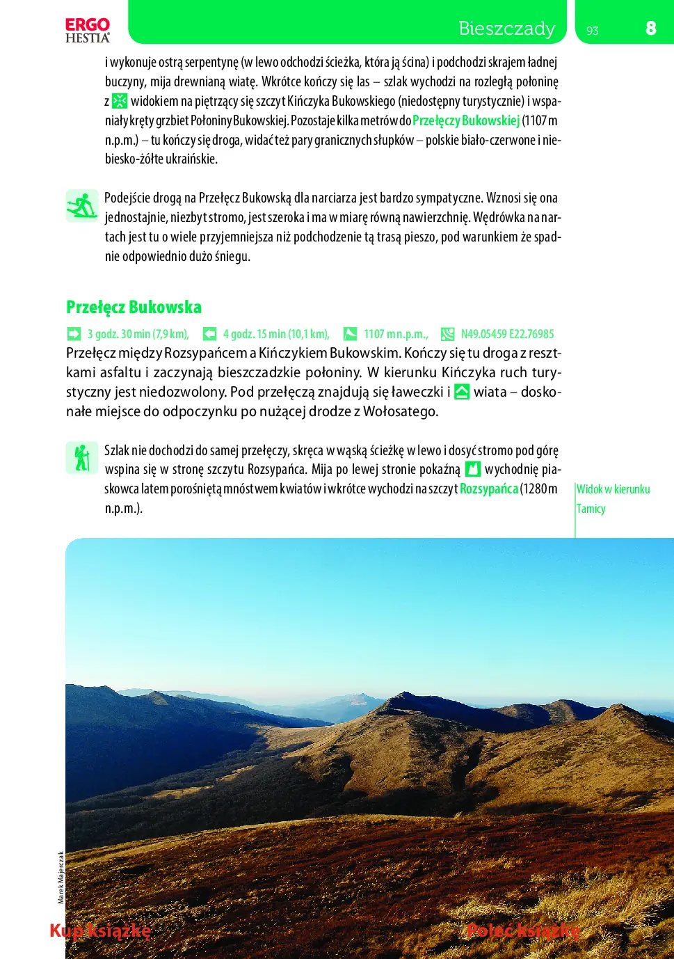 Fragment „Bieszczady i Beskid Niski. Przewodniki z górskiej półki. Wydanie 3” — strona 7 z 22