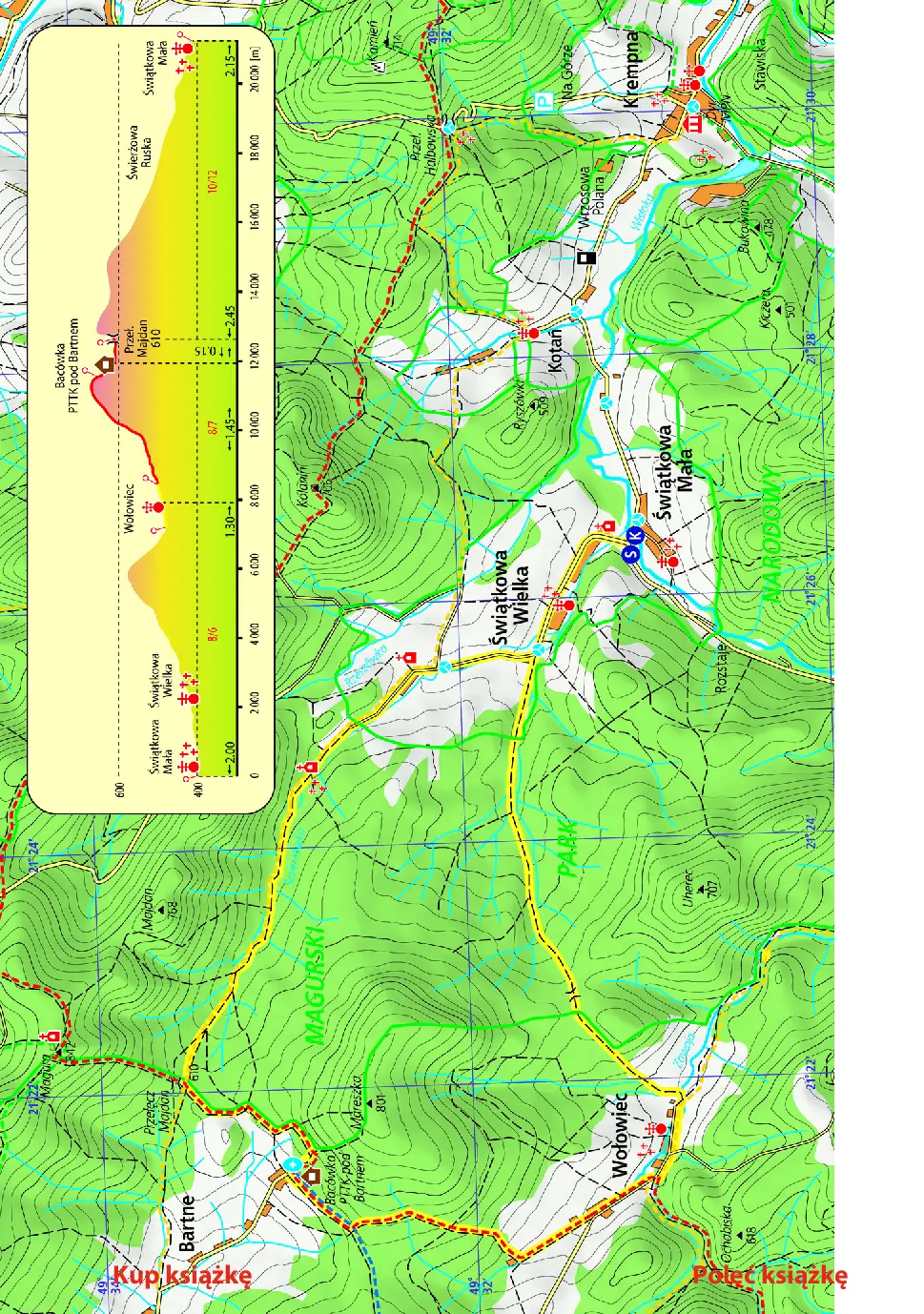 Fragment „Bieszczady i Beskid Niski. Przewodniki z górskiej półki. Wydanie 3” — strona 10 z 22