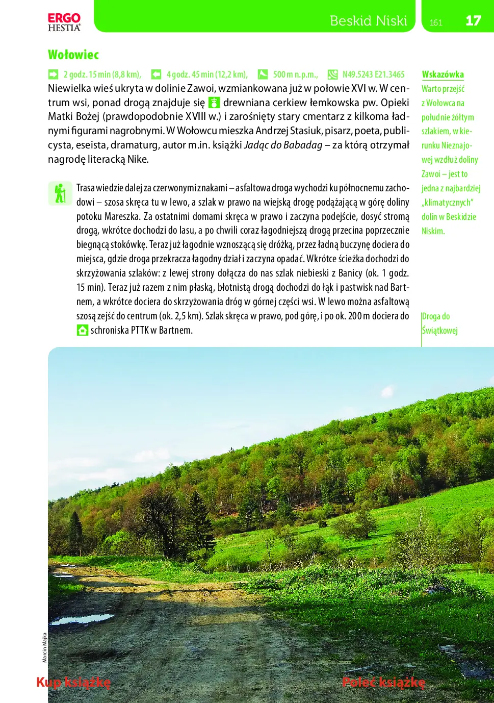 Fragment „Bieszczady i Beskid Niski. Przewodniki z górskiej półki. Wydanie 3” — strona 13 z 22