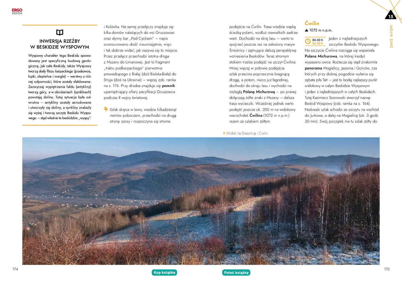 Fragment „Beskidy. 40 najpiękniejszych szlaków na weekend. Mountainbook. Wydanie 1” — strona 8 z 11