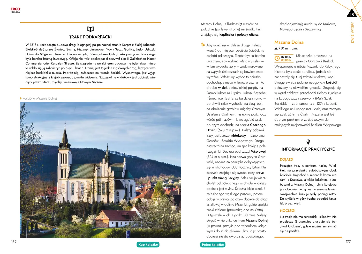 Fragment „Beskidy. 40 najpiękniejszych szlaków na weekend. Mountainbook. Wydanie 1” — strona 9 z 11