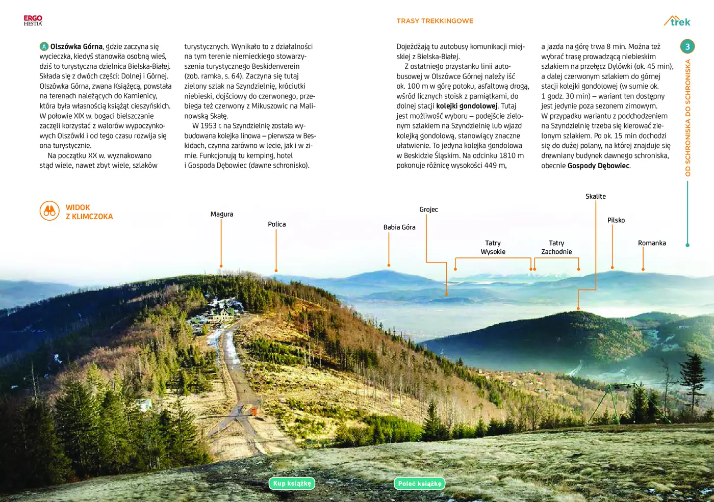 Fragment „Beskid Śląski, Żywiecki i Mały. trek&travel. Wydanie 1” — strona 9 z 13