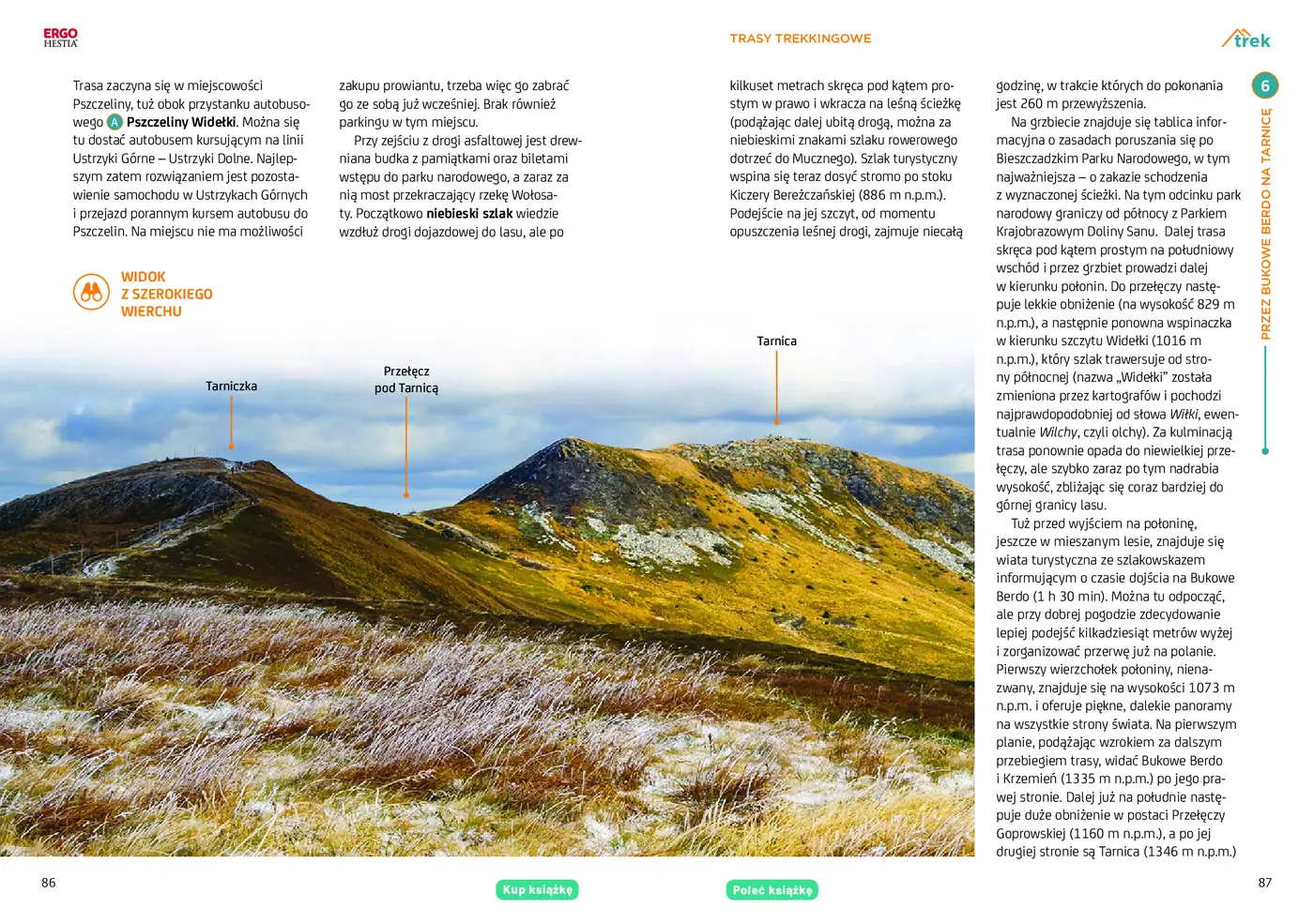Fragment „Bieszczady. trek&travel. Wydanie 2” — strona 7 z 11