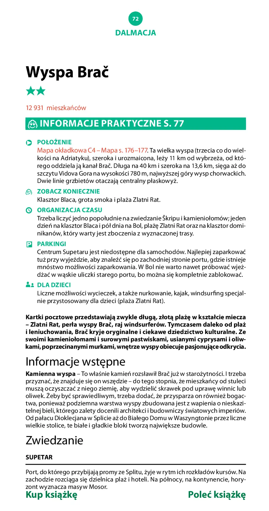 Fragment „Chorwacja. Zielony Przewodnik. Wydanie 4” — strona 4 z 17