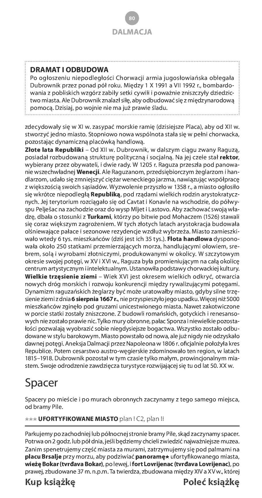 Fragment „Chorwacja. Zielony Przewodnik. Wydanie 4” — strona 12 z 17