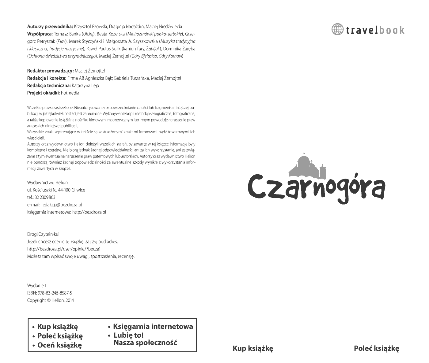 Fragment „Czarnogóra. Travelbook. Wydanie 1” — strona 2 z 8