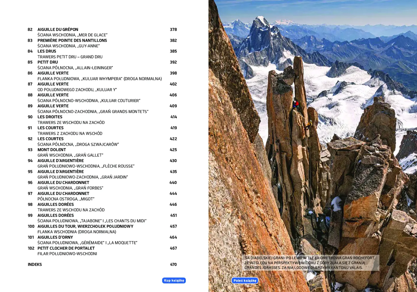Fragment „Alpy Zachodnie. 102 skalno-lodowe drogi wspinaczkowe od Monviso po Mont Blanc” — strona 5 z 12