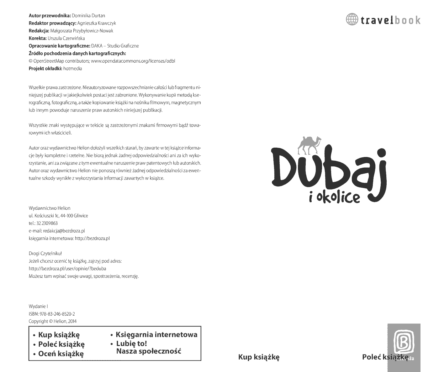 Fragment „Dubaj i okolice. Travelbook. Wydanie 1” — strona 2 z 10