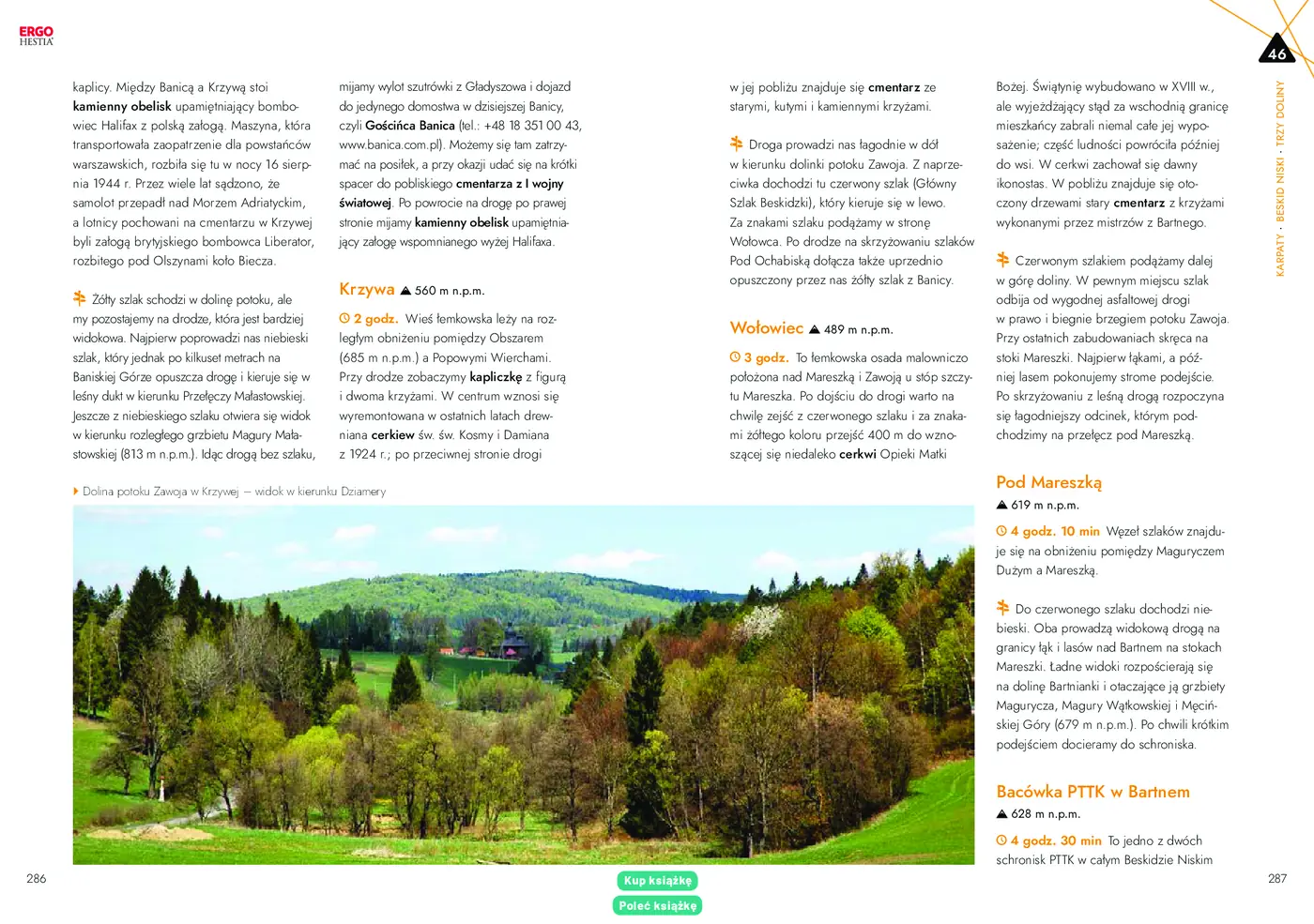 Fragment „Góry Polski. 60 najpiękniejszych szlaków na weekend. Mountainbook. Wydanie 2” — strona 8 z 10