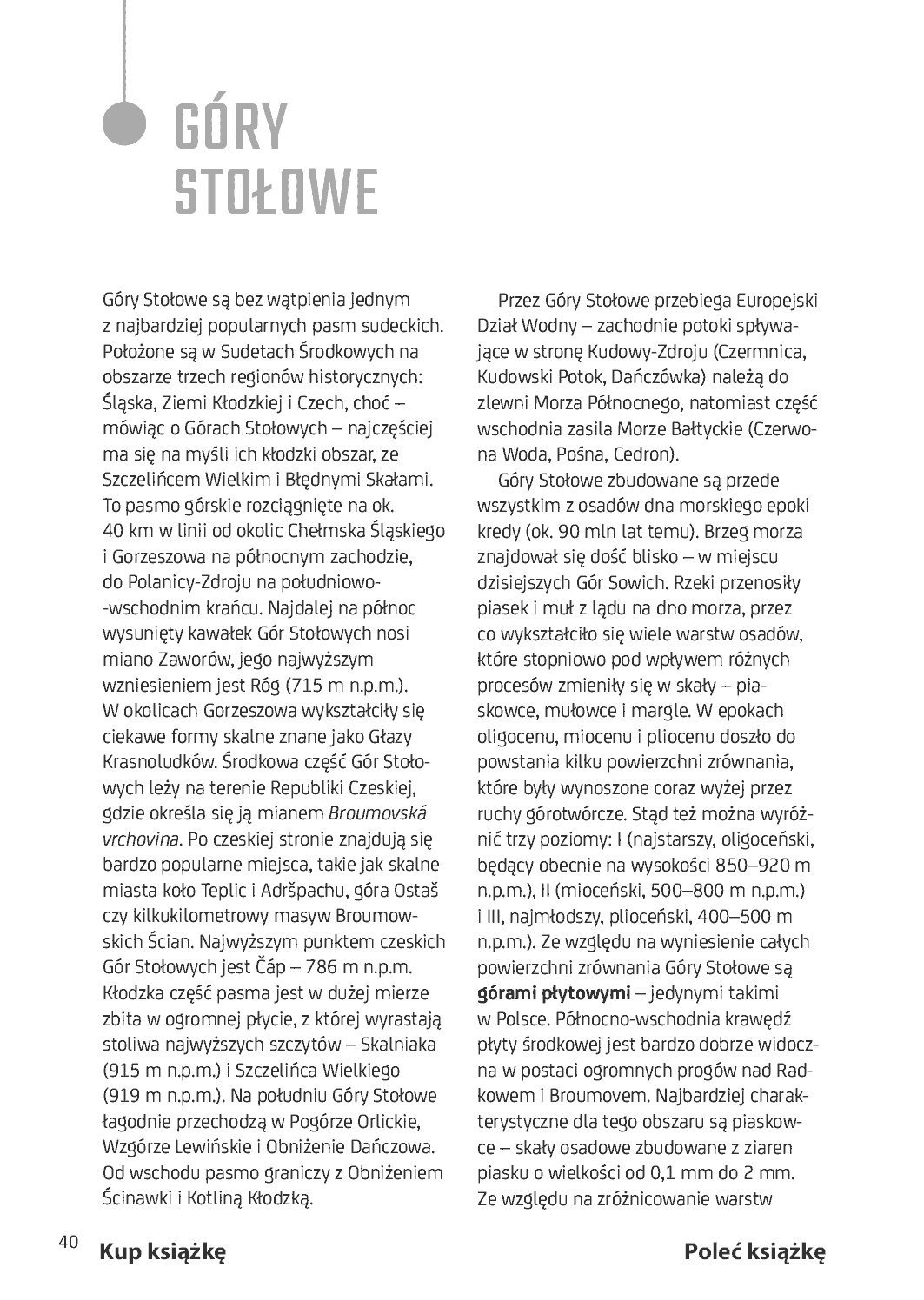 Fragment „Ziemia Kłodzka. trek&travel. Wydanie 1” — strona 14 z 30