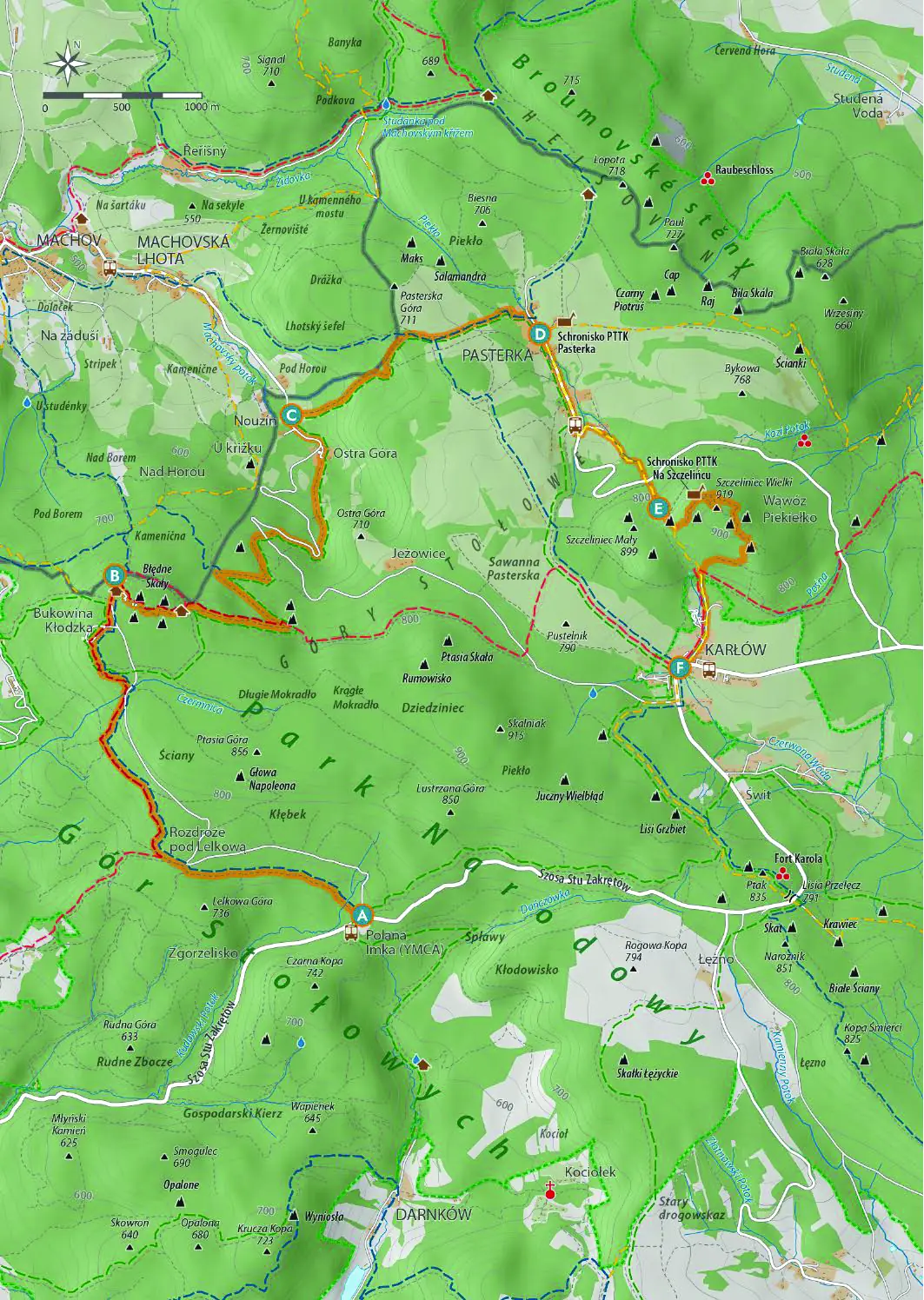 Fragment „Ziemia Kłodzka. trek&travel. Wydanie 1” — strona 16 z 30