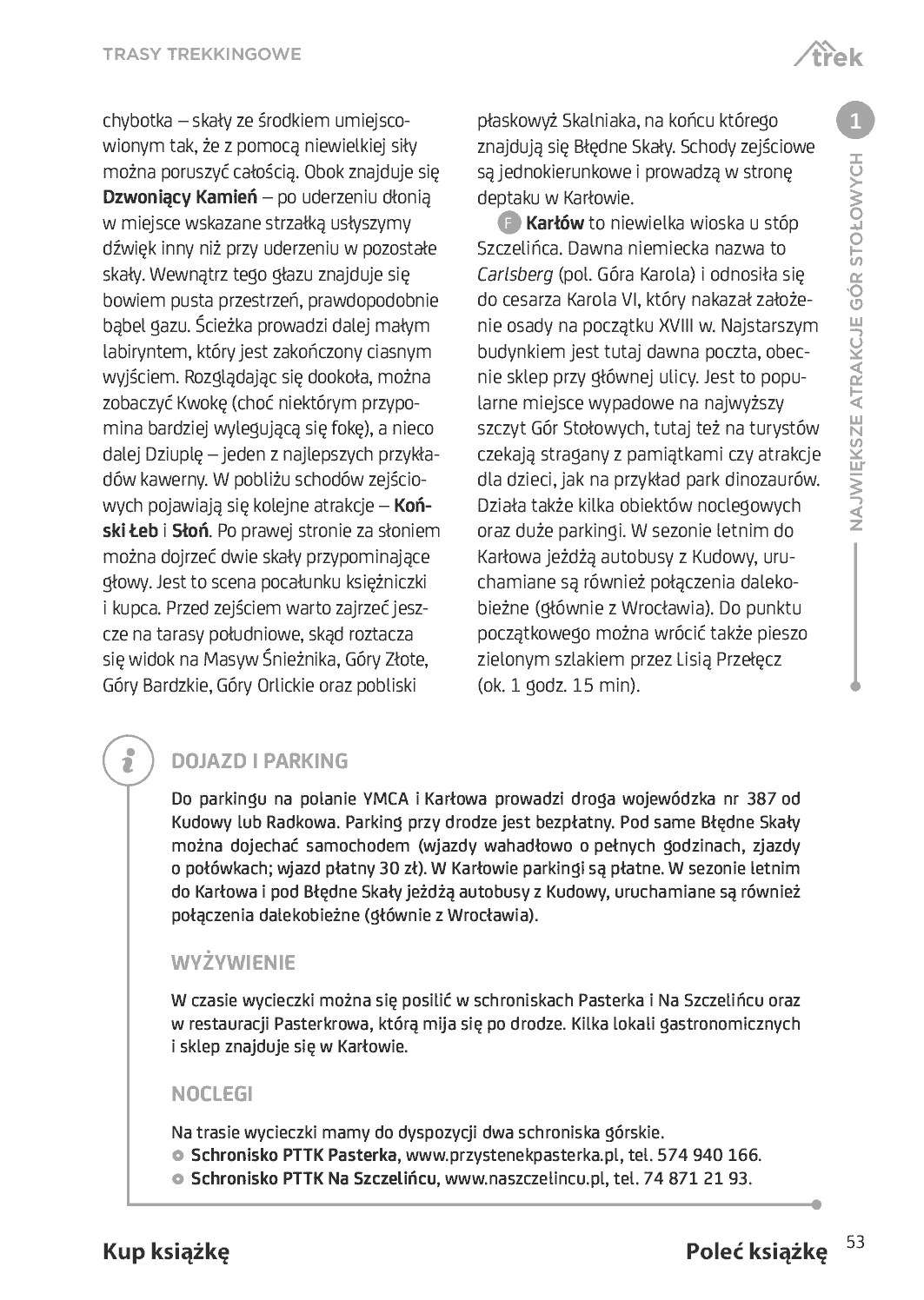 Fragment „Ziemia Kłodzka. trek&travel. Wydanie 1” — strona 27 z 30