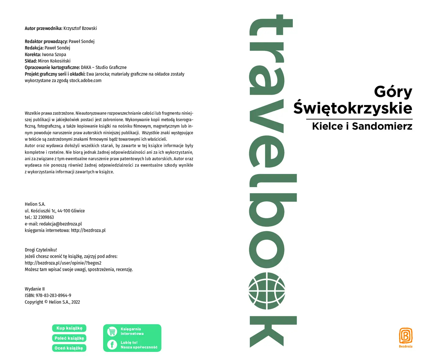 Fragment „Góry Świętokrzyskie. Kielce i Sandomierz. Travelbook. Wydanie 2” — strona 2 z 10