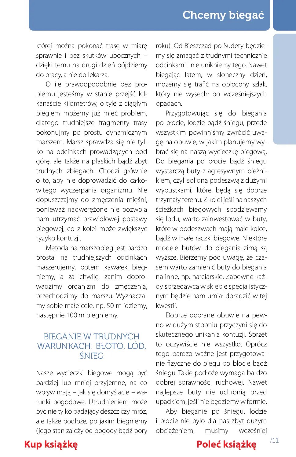 Fragment „Przez polskie góry. Przewodnik biegacza. Wydanie 1” — strona 9 z 17