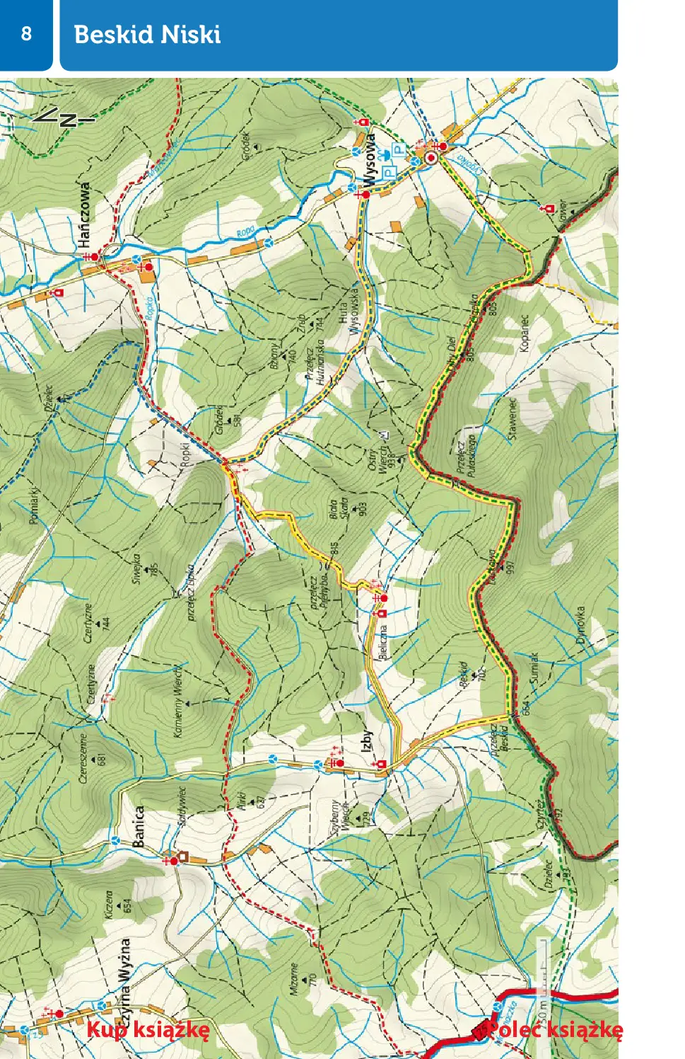 Fragment „Przez polskie góry. Przewodnik biegacza. Wydanie 1” — strona 14 z 17