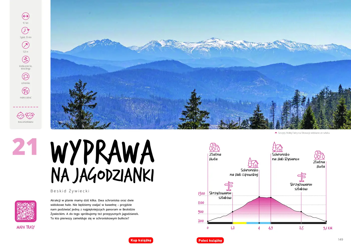 Fragment „Hasające Zające w górach. 50 wycieczek dla małych i dużych. Wydanie 1” — strona 8 z 13