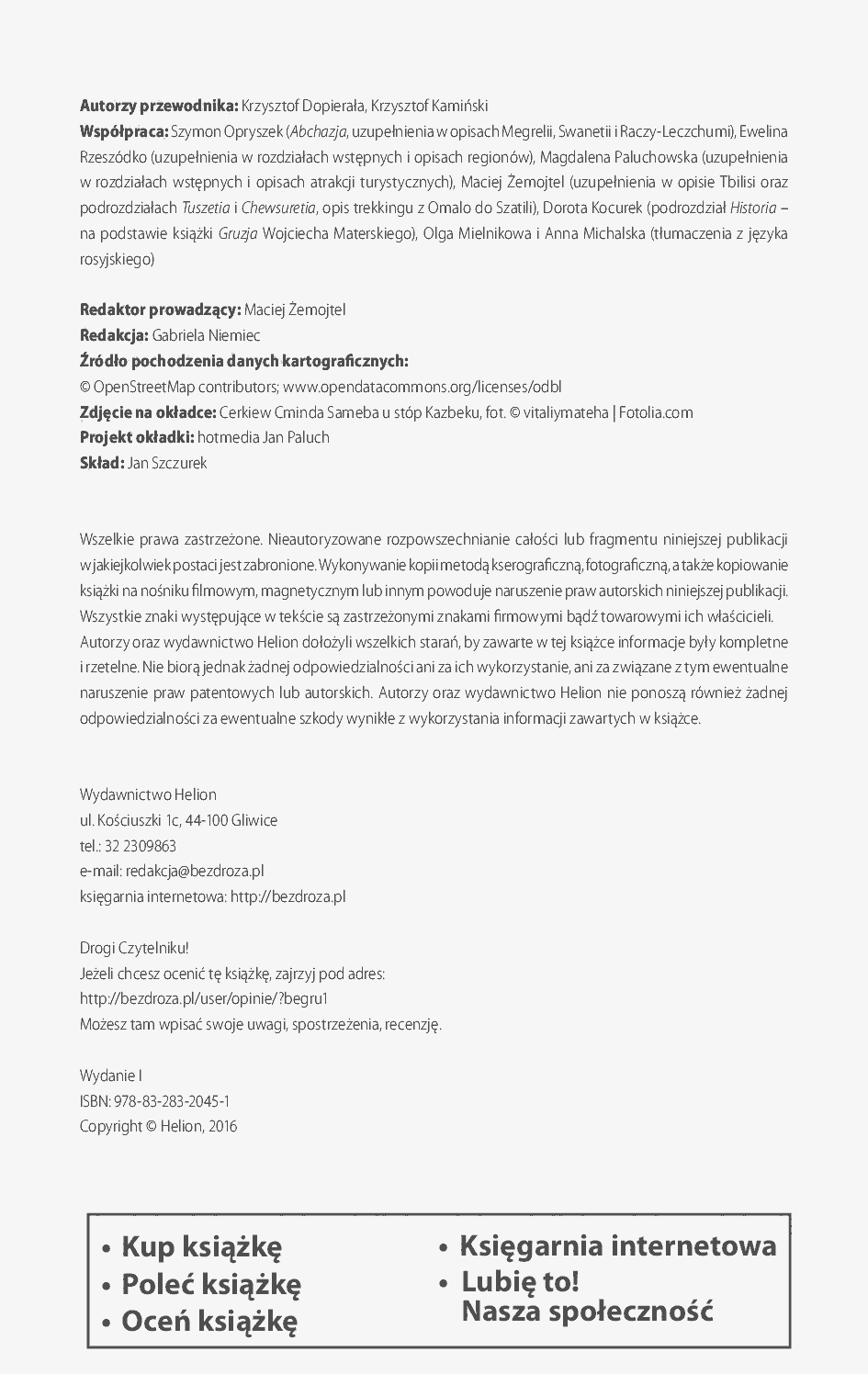 Fragment „Gruzja. Magiczne Zakaukazie. Wydanie 1” — strona 2 z 23