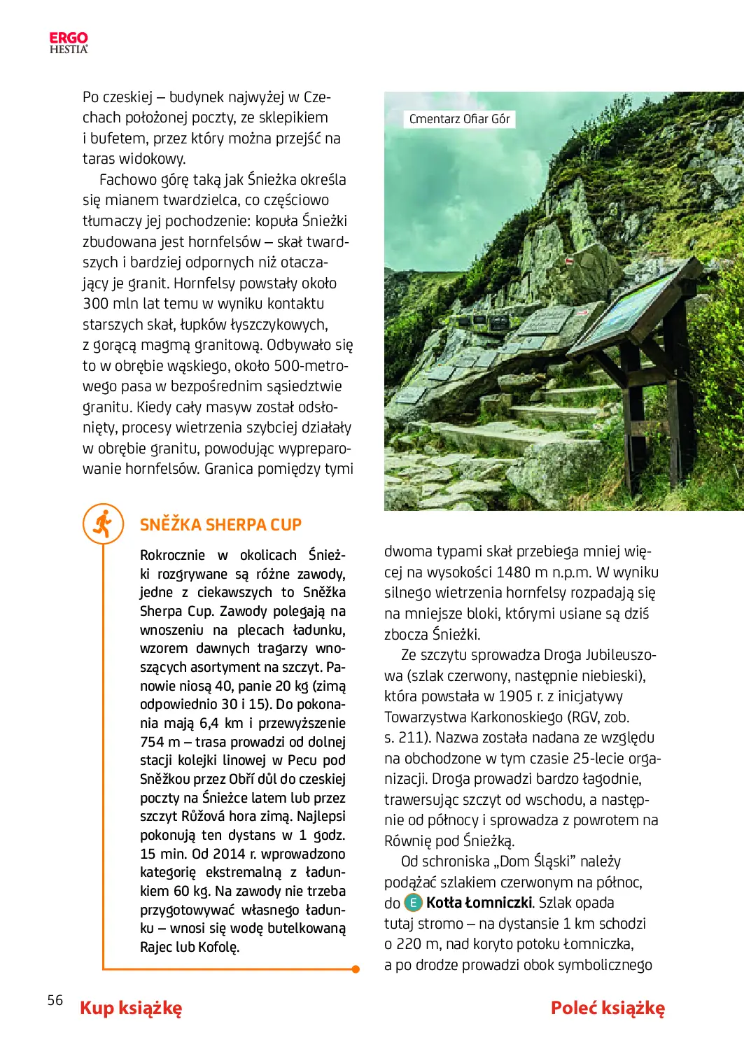 Fragment „Karkonosze i Góry Izerskie. trek&travel. Wydanie 1” — strona 20 z 30