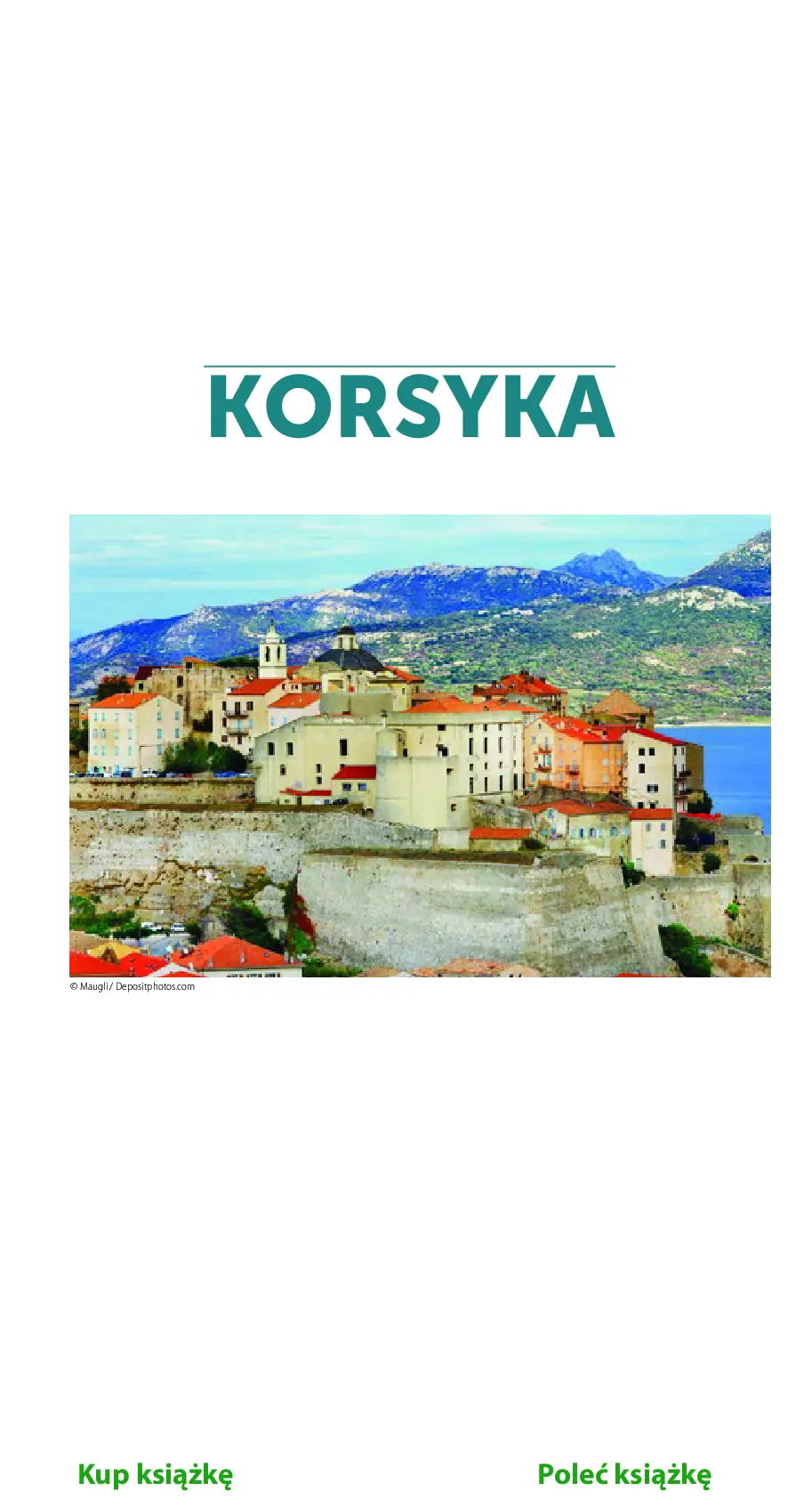 Fragment „Korsyka. Michelin. Wydania 1” — strona 3 z 15