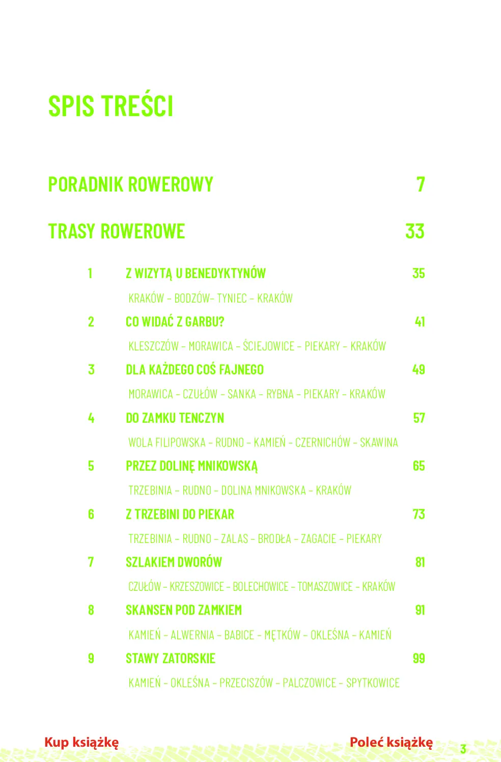 Fragment „Kraków i okolice. Wycieczki i trasy rowerowe. Wydanie 2” — strona 3 z 22