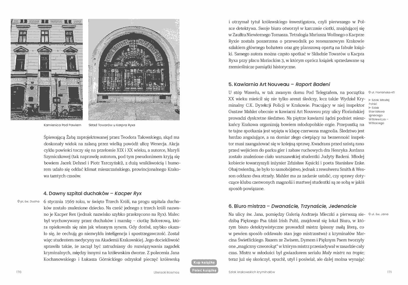 Fragment „Kraków. Spacerownik literacki” — strona 5 z 10