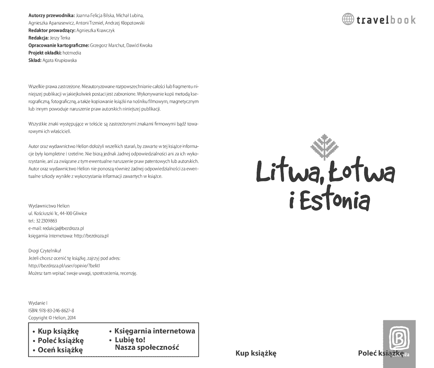 Fragment „Litwa, Łotwa i Estonia. Travelbook. Wydanie 1” — strona 2 z 10