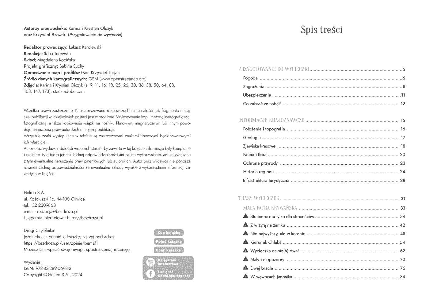 Fragment „Mała Fatra. MountainBook. Wydanie 1” — strona 2 z 8