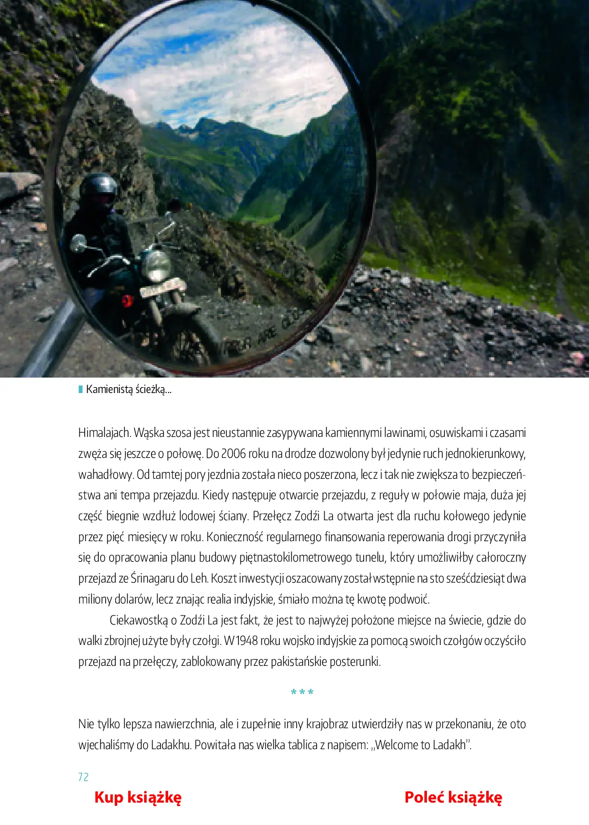 Fragment „Księżycowa autostrada. Motocyklem przez Himalaje. Wydanie 1” — strona 8 z 29