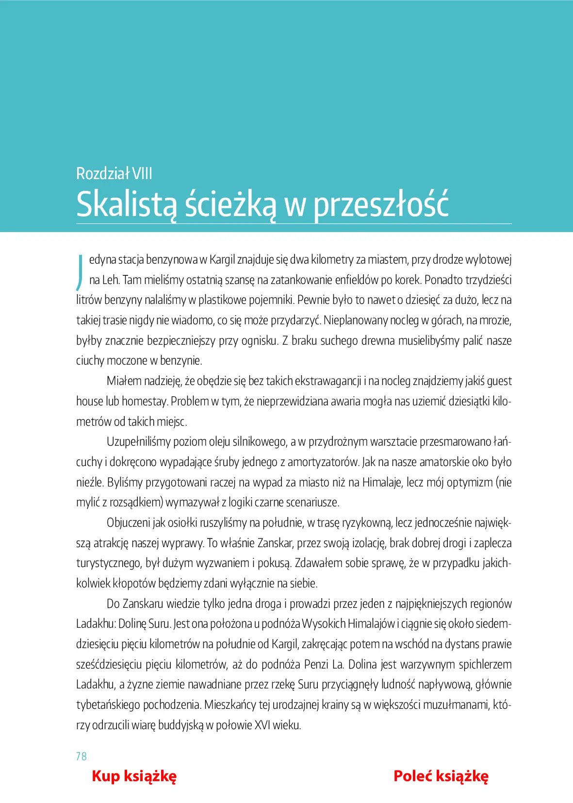 Fragment „Księżycowa autostrada. Motocyklem przez Himalaje. Wydanie 1” — strona 14 z 29