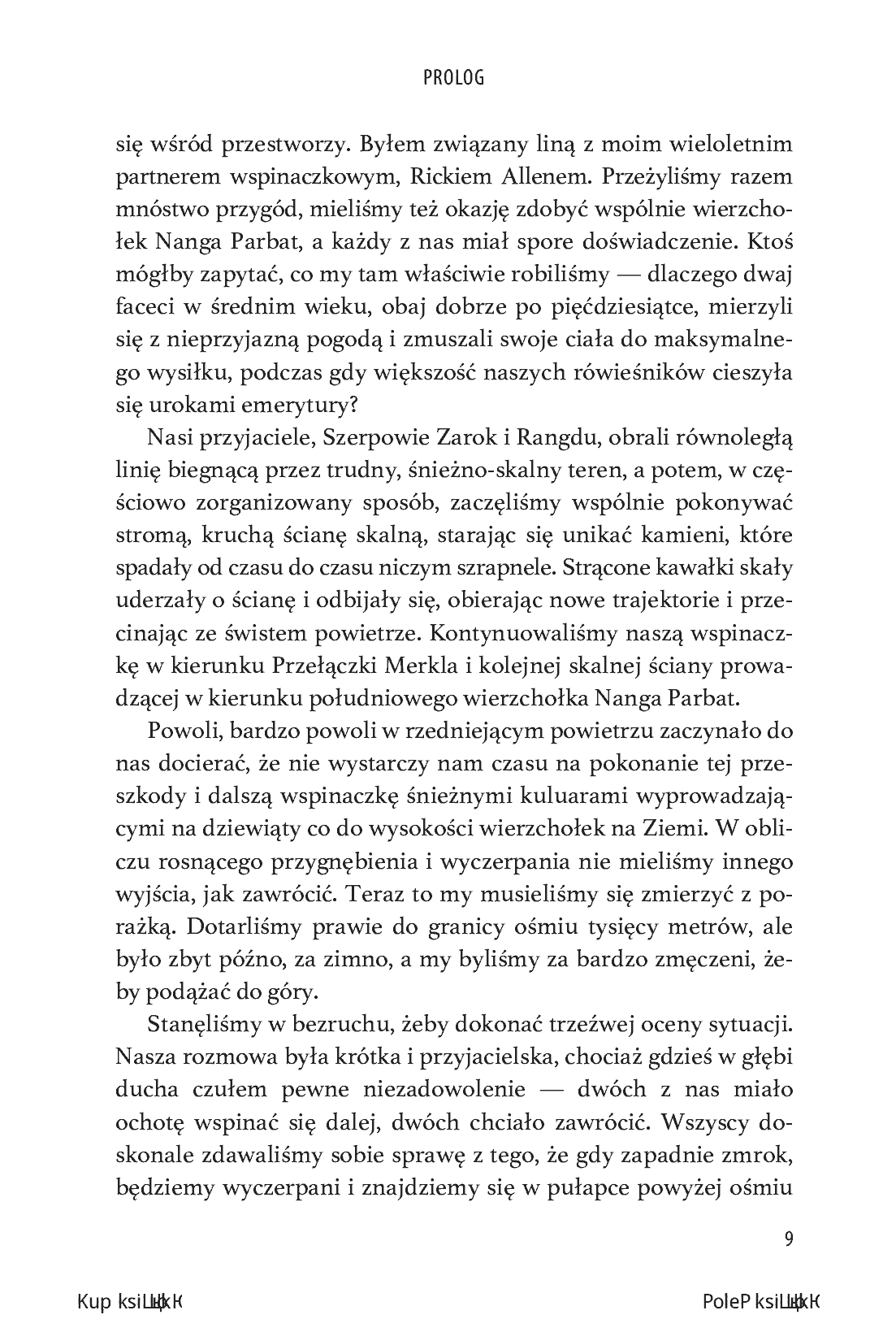 Fragment „Na drodze bez powrotu. Pierwsze przejście grani Mazeno na Nanga Parbat” — strona 7 z 12