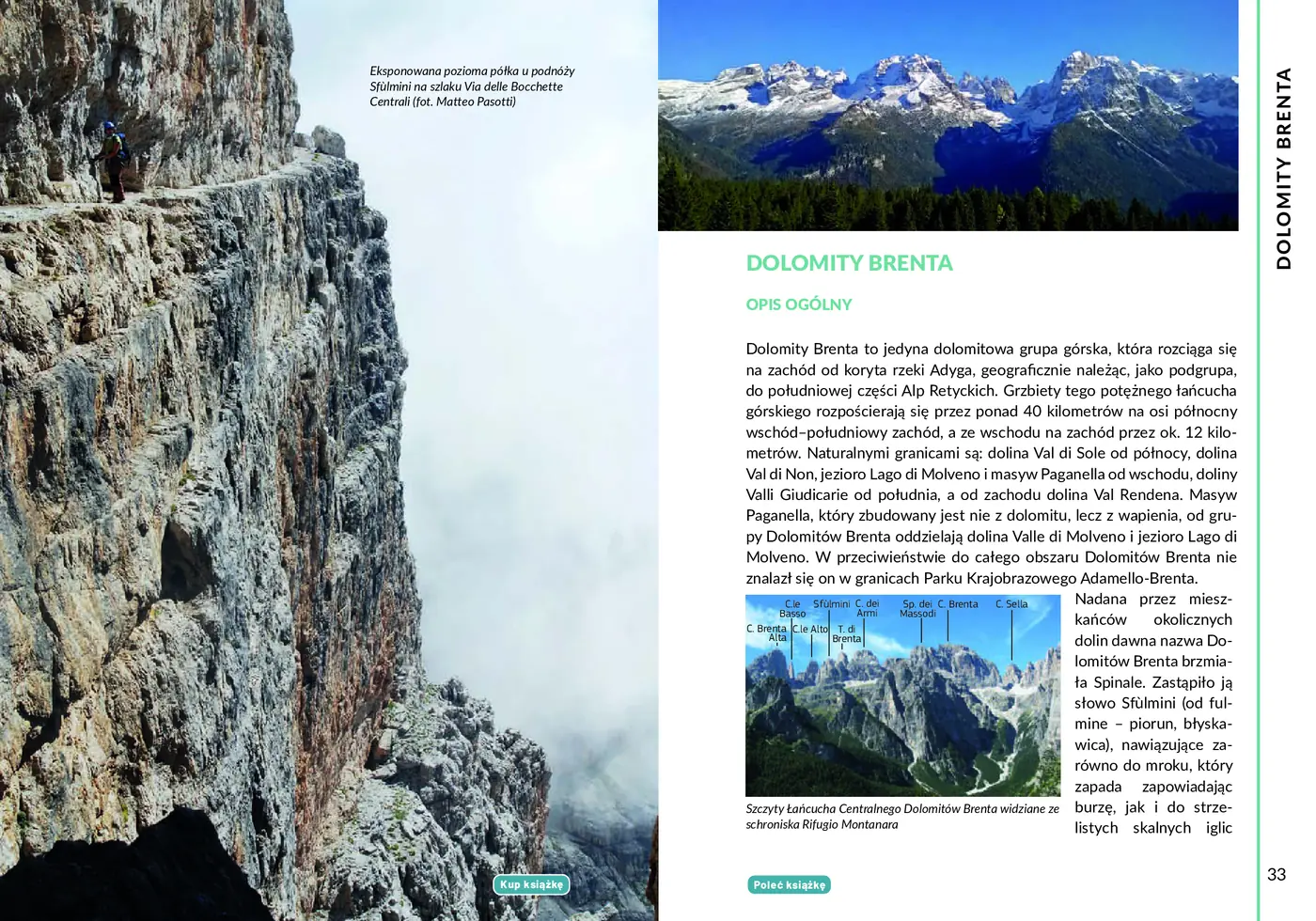 Fragment „Najpiękniejsze ferraty. Dolomity Brenta. Via delle Bocchette” — strona 4 z 10