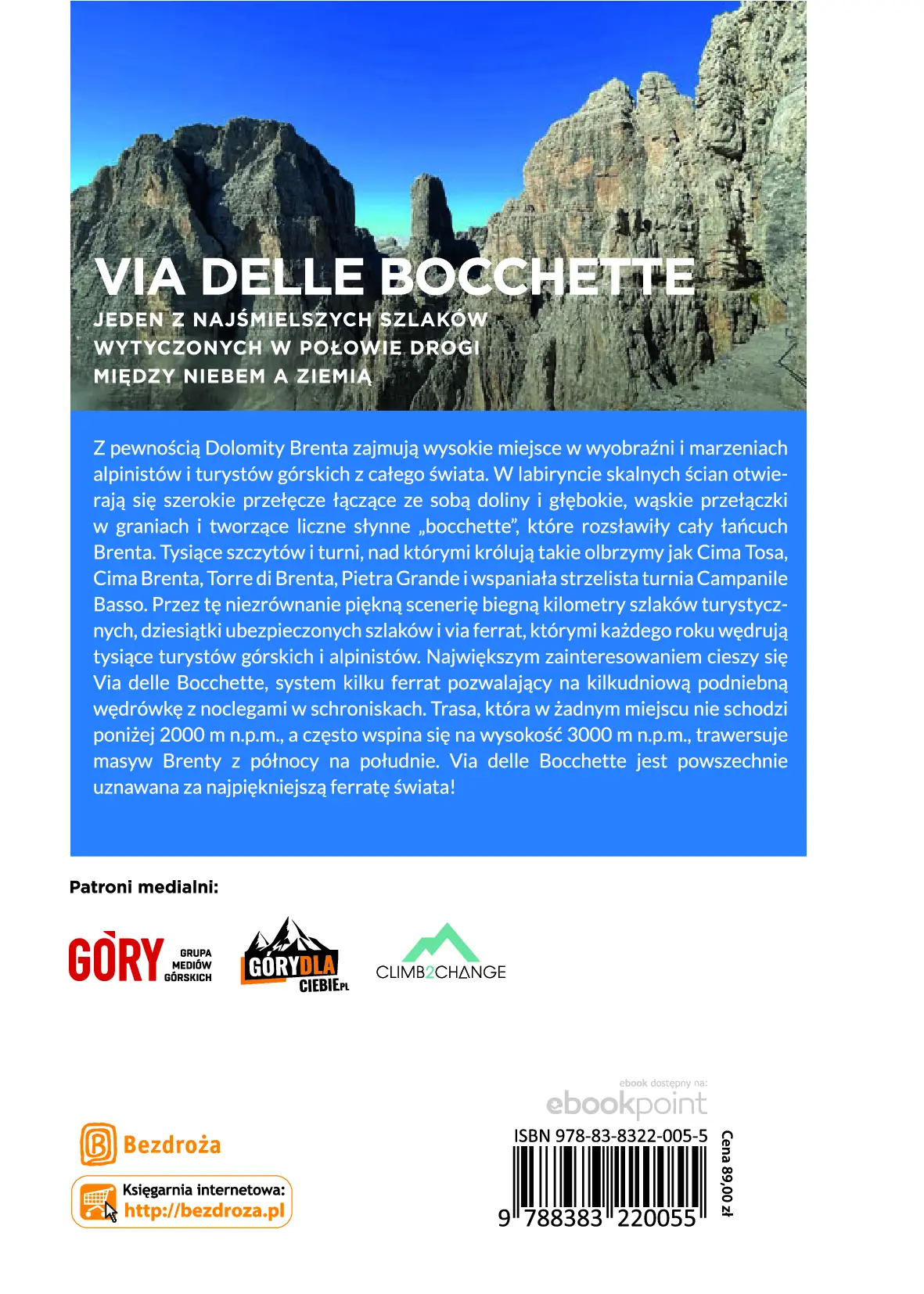 Fragment „Najpiękniejsze ferraty. Dolomity Brenta. Via delle Bocchette” — strona 10 z 10