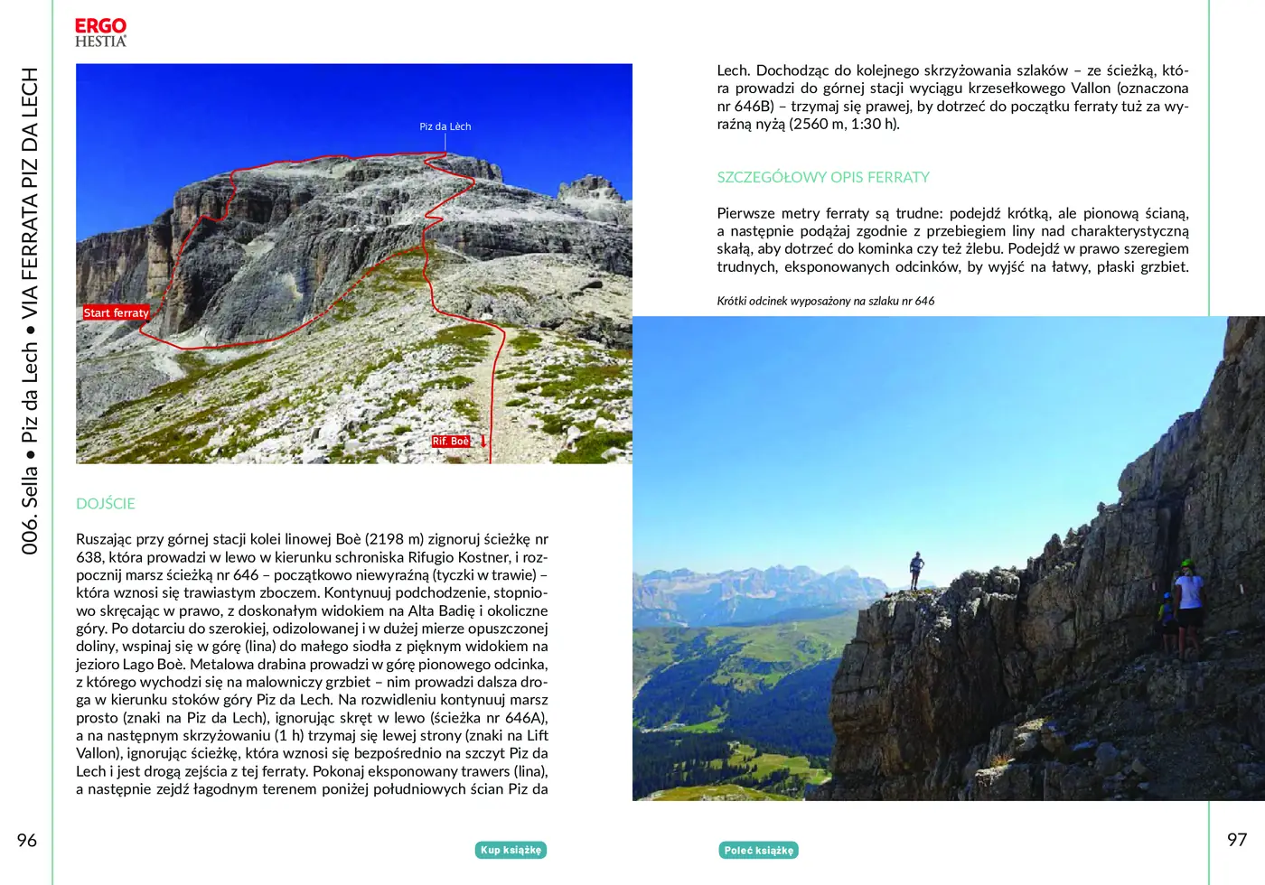 Fragment „Najpiękniejsze ferraty. Dolomity. Marmolada. Sassolungo. Sella. Sciliar. Catinaccio. Latemar” — strona 6 z 10