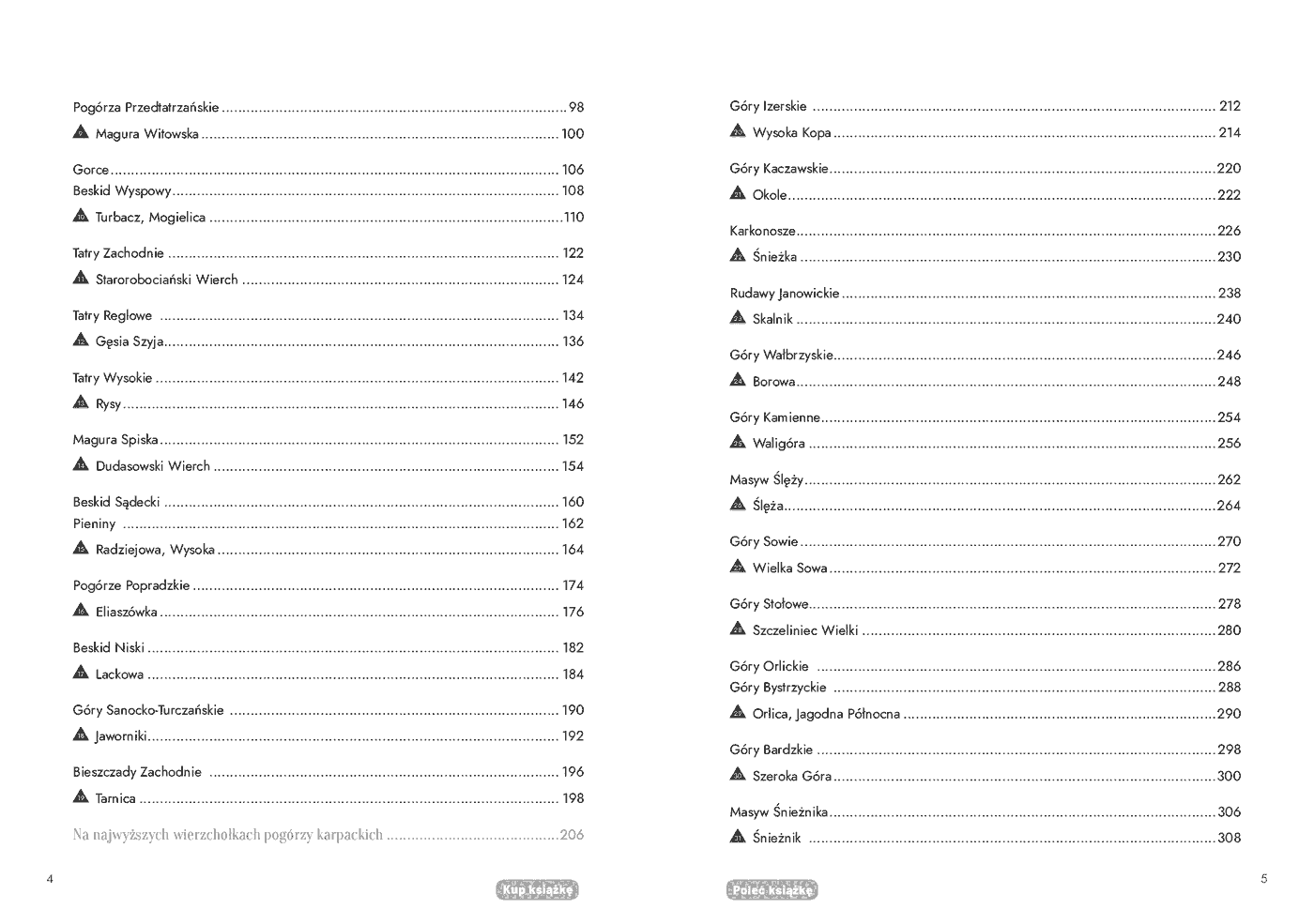 Fragment „Nowa Korona Polskich Gór. MountainBook. Wydanie 1” — strona 3 z 11