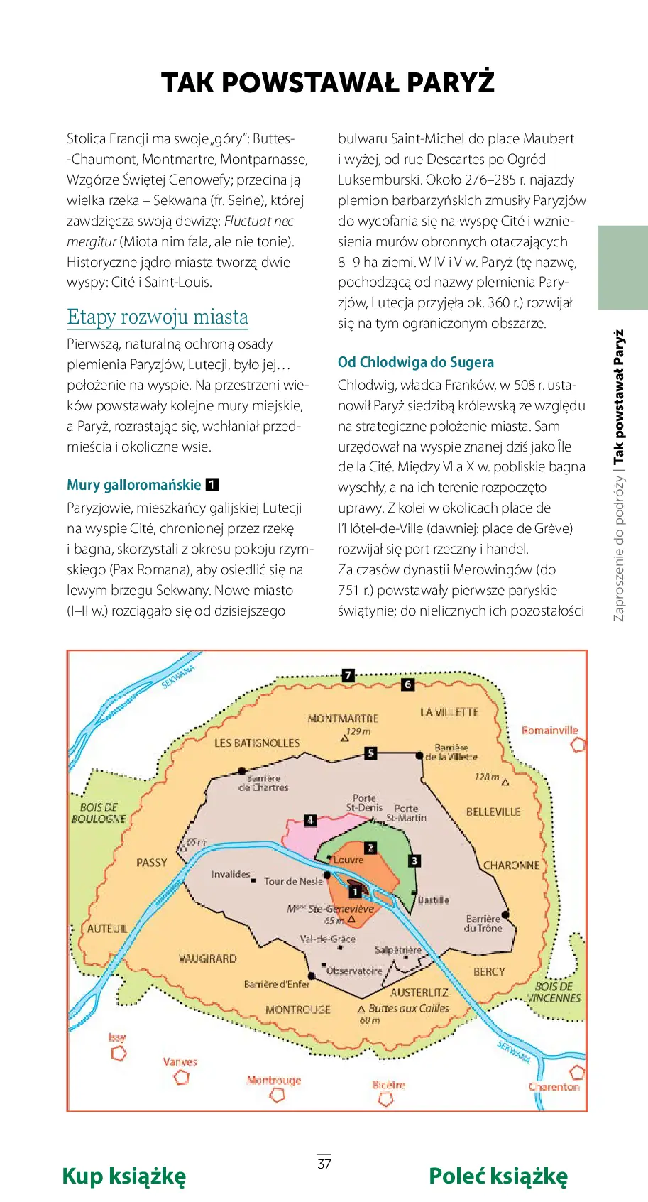 Fragment „Paryż. Michelin. Wydanie 1” — strona 13 z 15