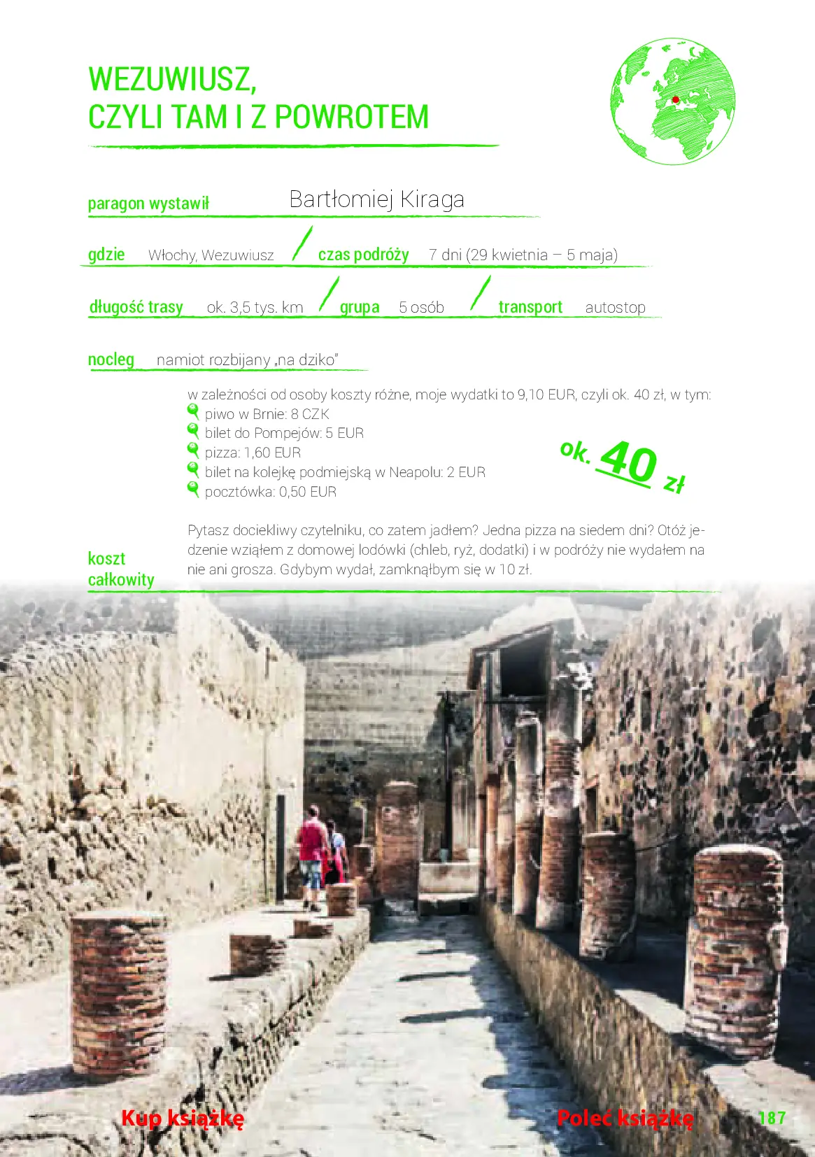 Fragment „Paragon z podróży. Poradnik taniego podróżowania. Wydanie 2” — strona 21 z 29