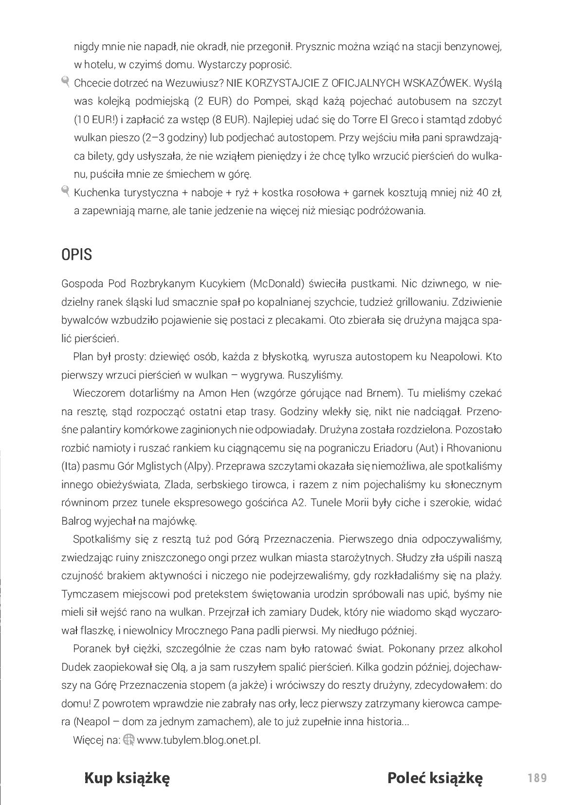 Fragment „Paragon z podróży. Poradnik taniego podróżowania. Wydanie 2” — strona 23 z 29