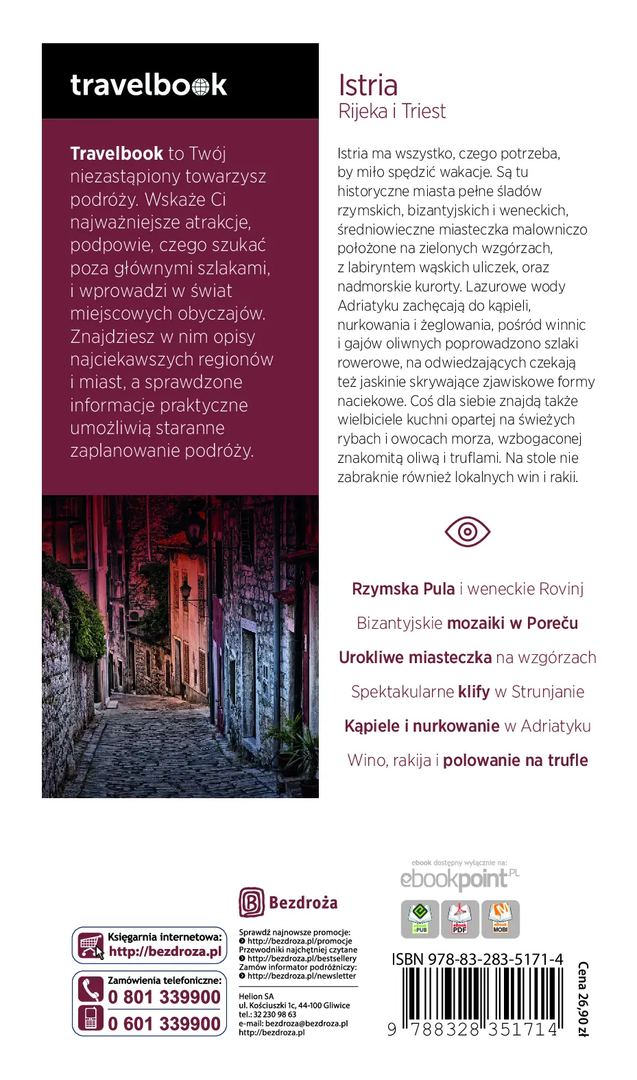 Fragment „Istria. Rijeka i Triest. Travelbook. Wydanie 1” — strona 26 z 26